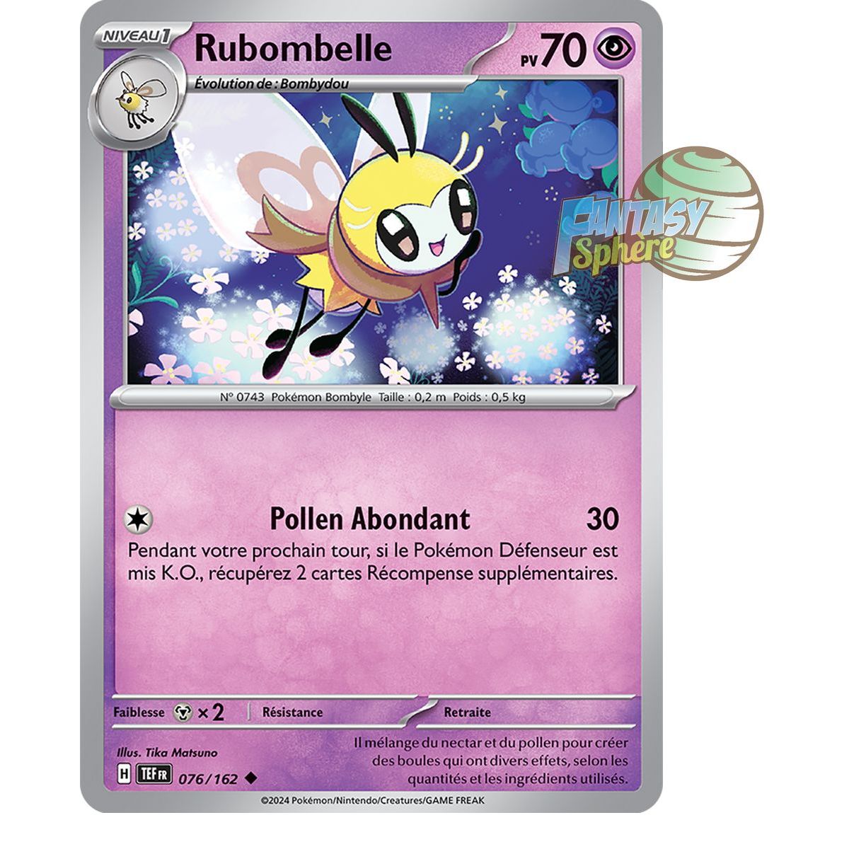 Rubombelle - Uncommon 76/162 - Scarlet and Violet Forces Temporelles