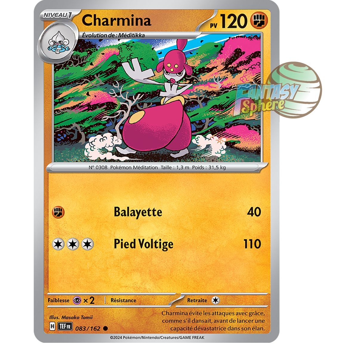 Charmina - Commune 83/162 - Scarlet and Violet Temporal Forces