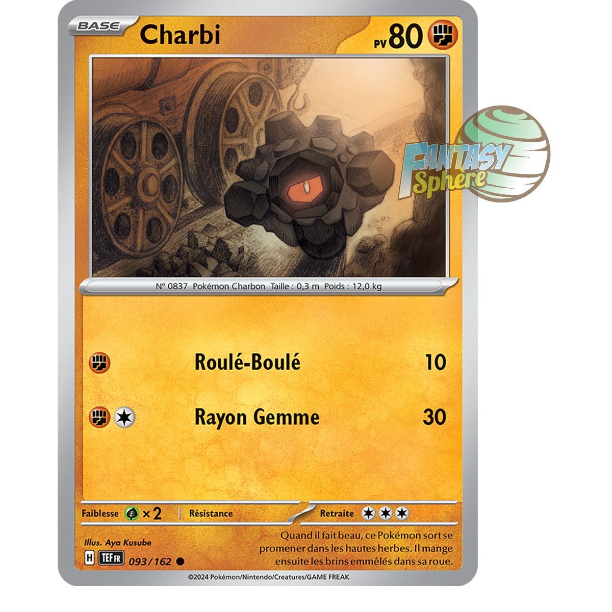 Item Charbi - Reverse 93/162 - Scarlet and Violet Temporal Forces