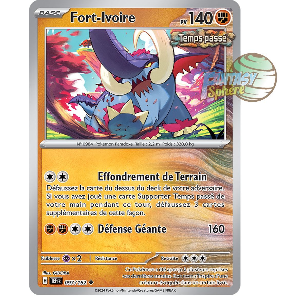 Fort-Ivoire - Uncommon 97/162 - Scarlet and Violet Temporal Forces