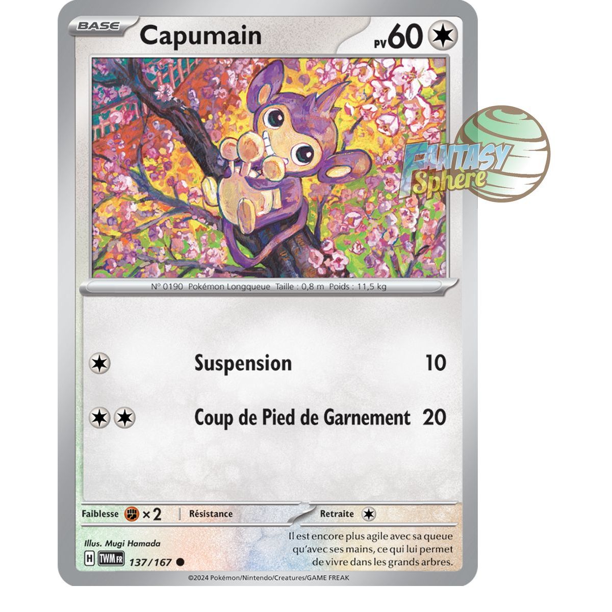 Capumain - Commune 137/167 - Scarlet and Violet Twilight Masquerade