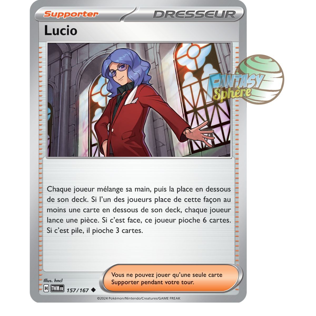 Item Lucio - Uncommon 157/167 - Scarlet and Violet Twilight Masquerade