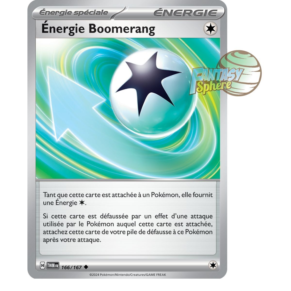 Boomerang Energy - Uncommon 166/167 - Scarlet and Violet Twilight Masquerade