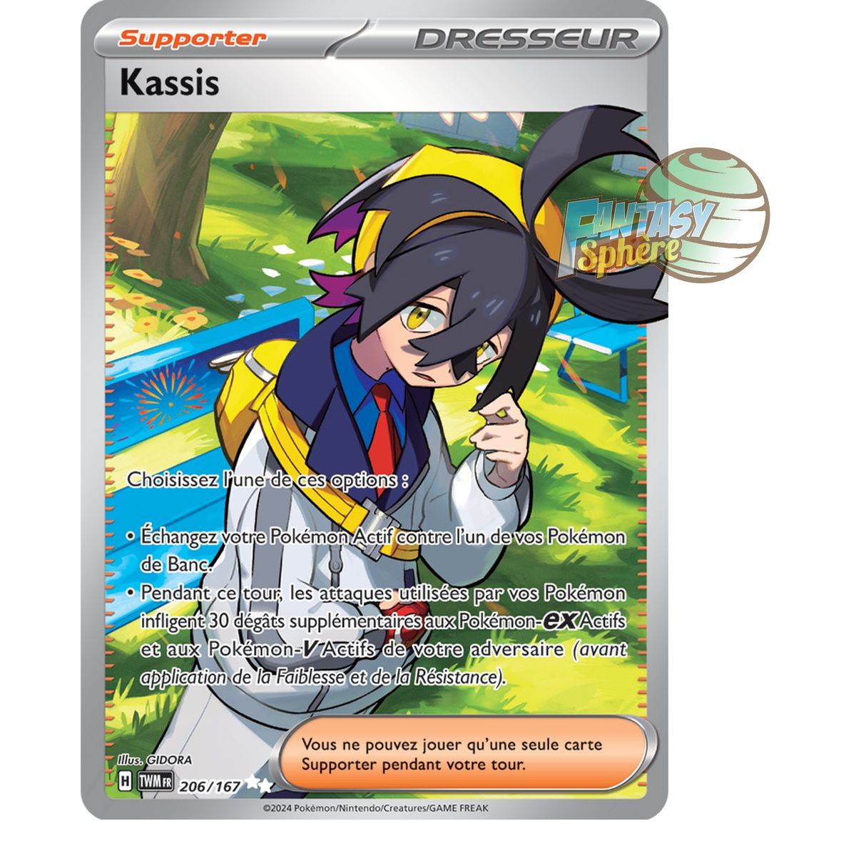 Kassis - Ultra Rare 206/167 - Scarlet and Twilight Masquerade Violet