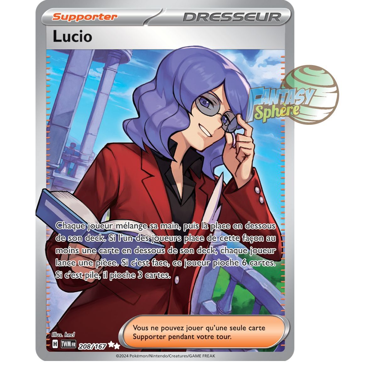 Lucio - Ultra Rare 208/167 - Scarlet and Violet Twilight Masquerade