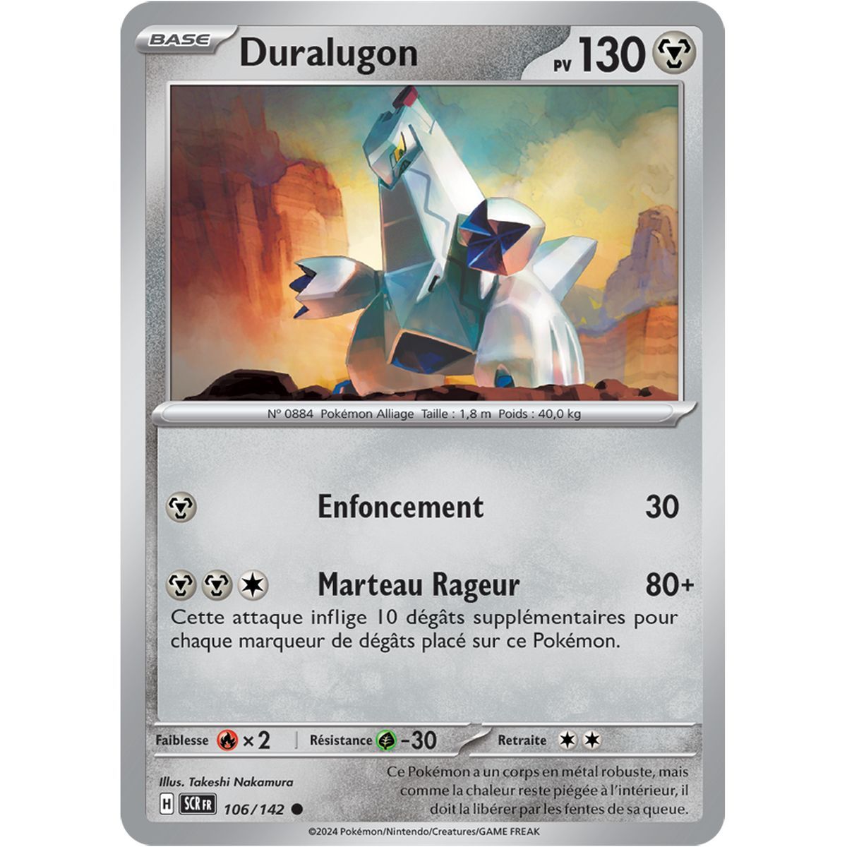 Duralugon - Common 106/142 - Scarlet and Violet Star Crown