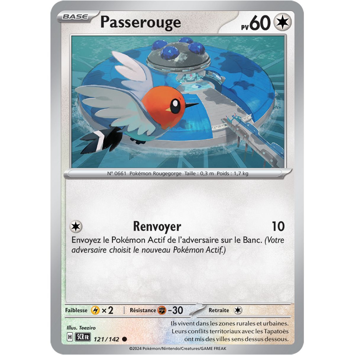 Passerouge - Common 121/142 - Scarlet and Violet Star Crown