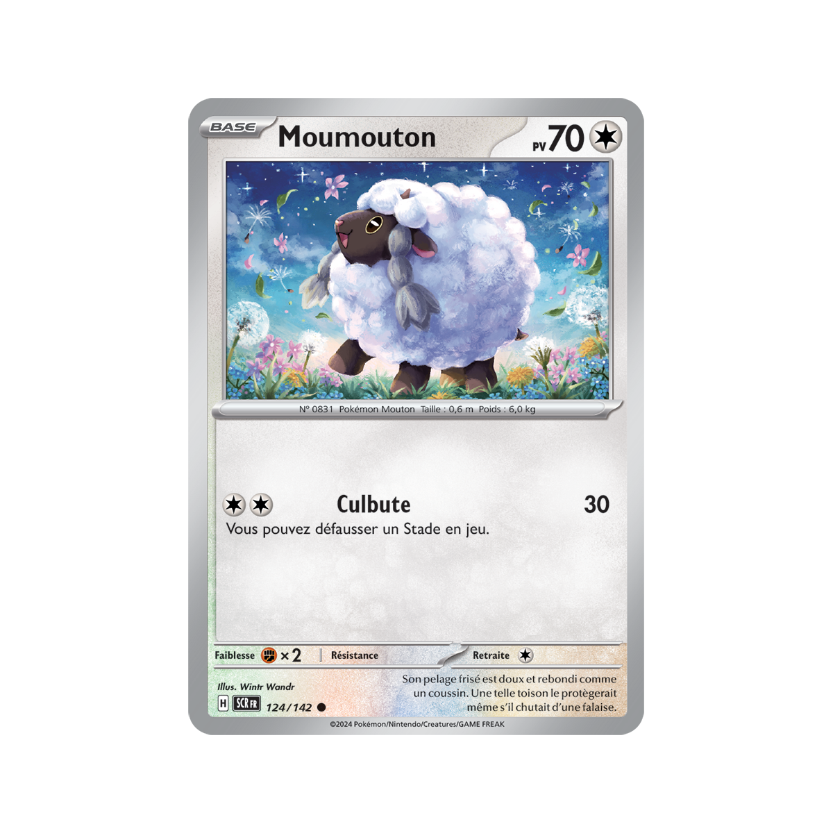 Moumouton - Reverse 124/142 - Scarlet and Violet Star Crown