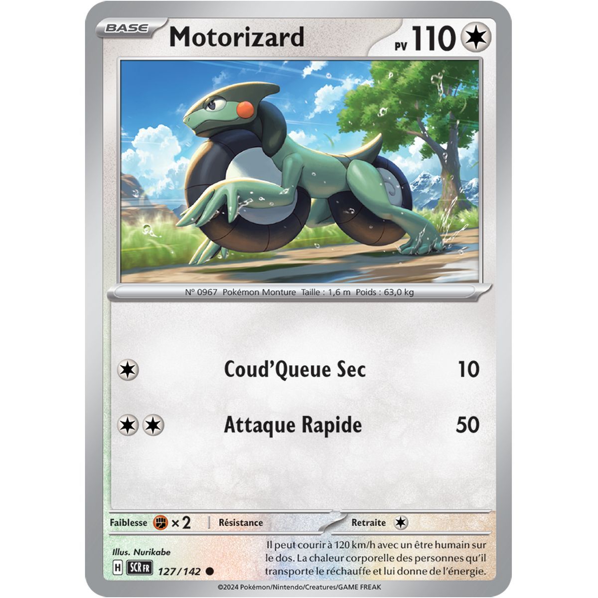 Motorizard - Common 127/142 - Scarlet and Violet Star Crown