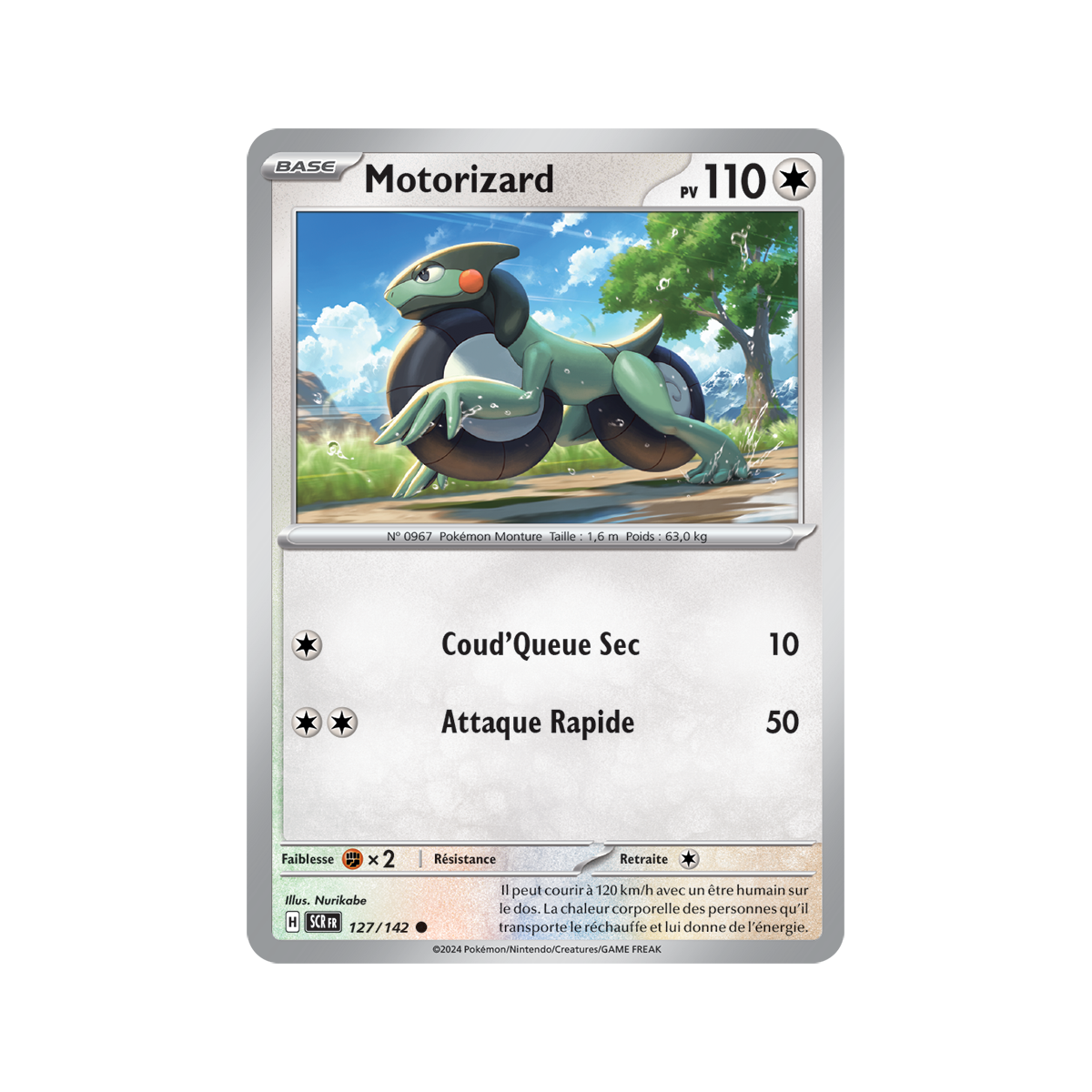 Motorizard - Reverse 127/142 - Scarlet and Violet Star Crown