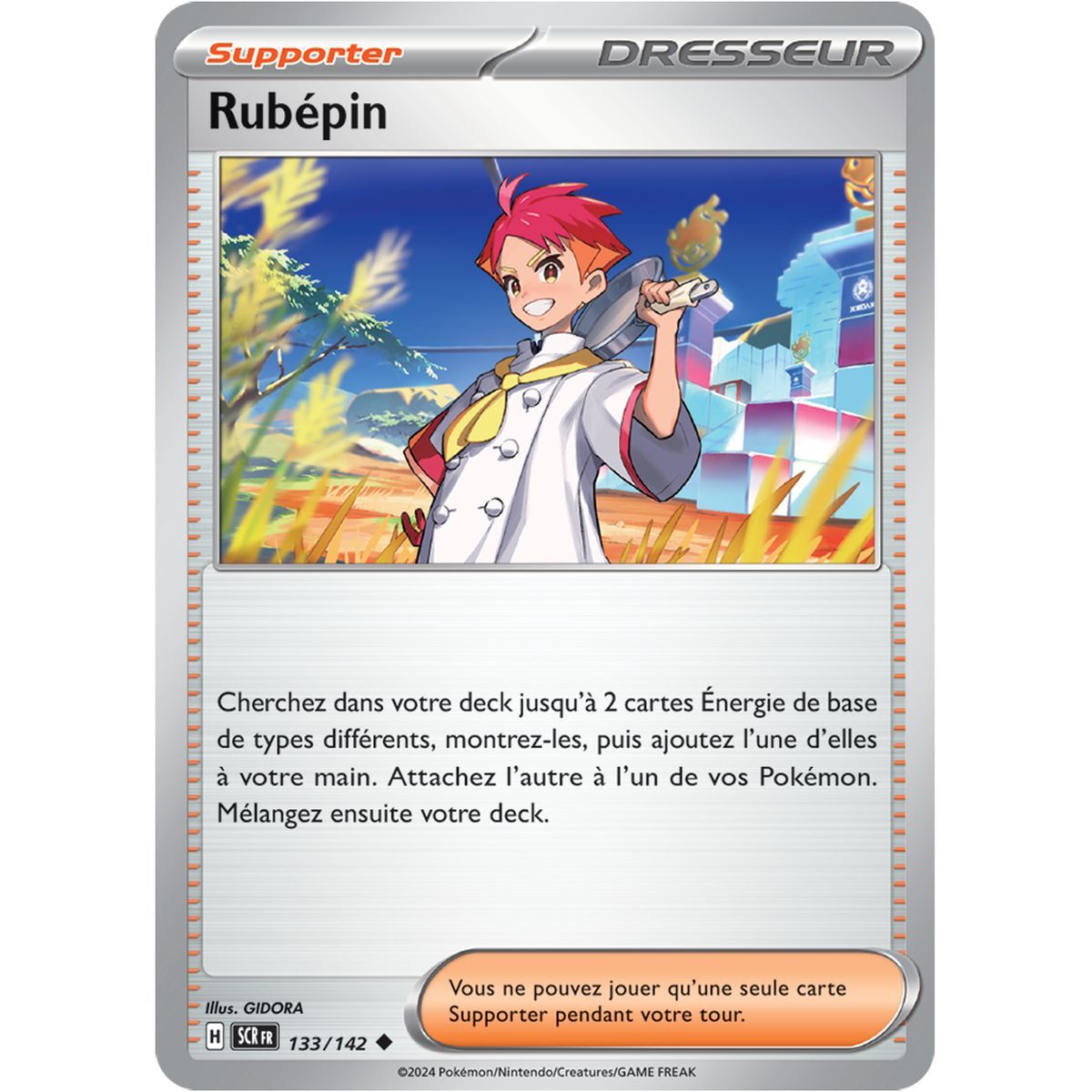 Rubepin - Uncommon 133/142 - Scarlet and Violet Star Crown