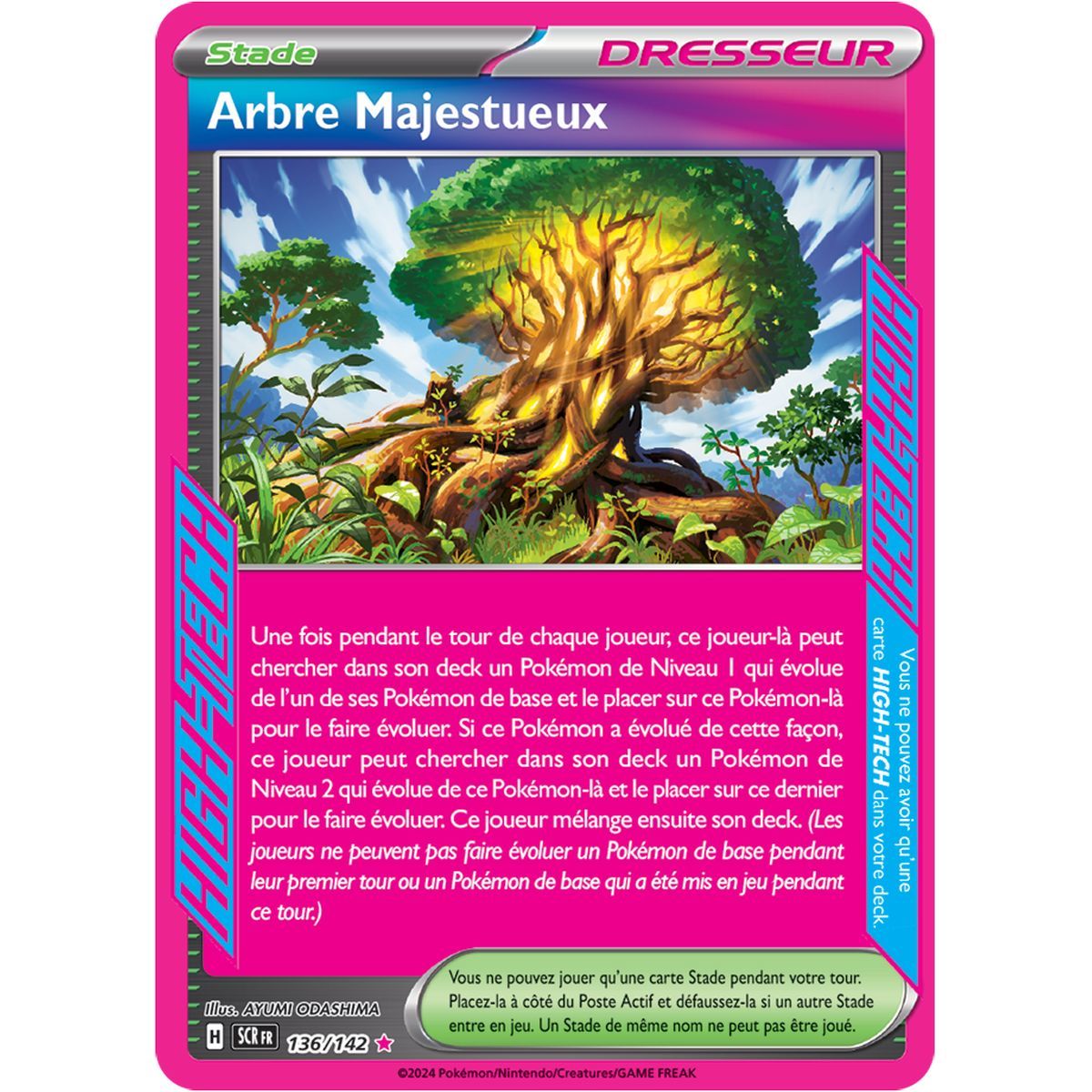 Majestic Tree - ACE SPEC rare 136/142 - Scarlet and Violet Star Crown