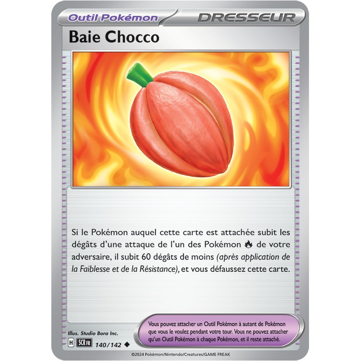 Chocco Berry - Uncommon 140/142 - Scarlet and Violet Star Crown