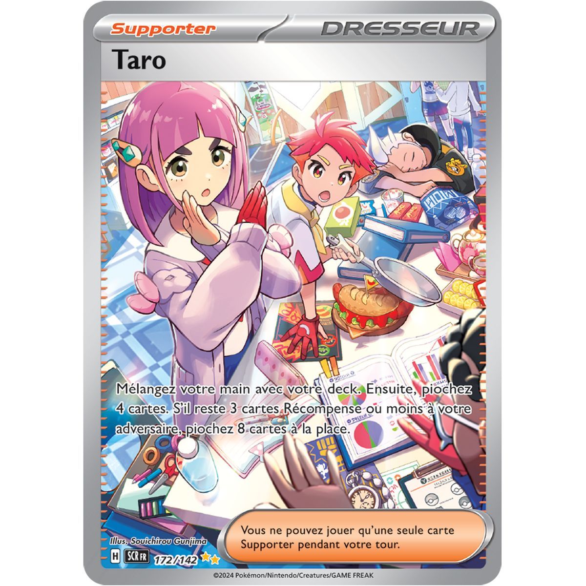 Item Taro - Special Illustration Rare 172/142 - Scarlet and Violet Star Crown