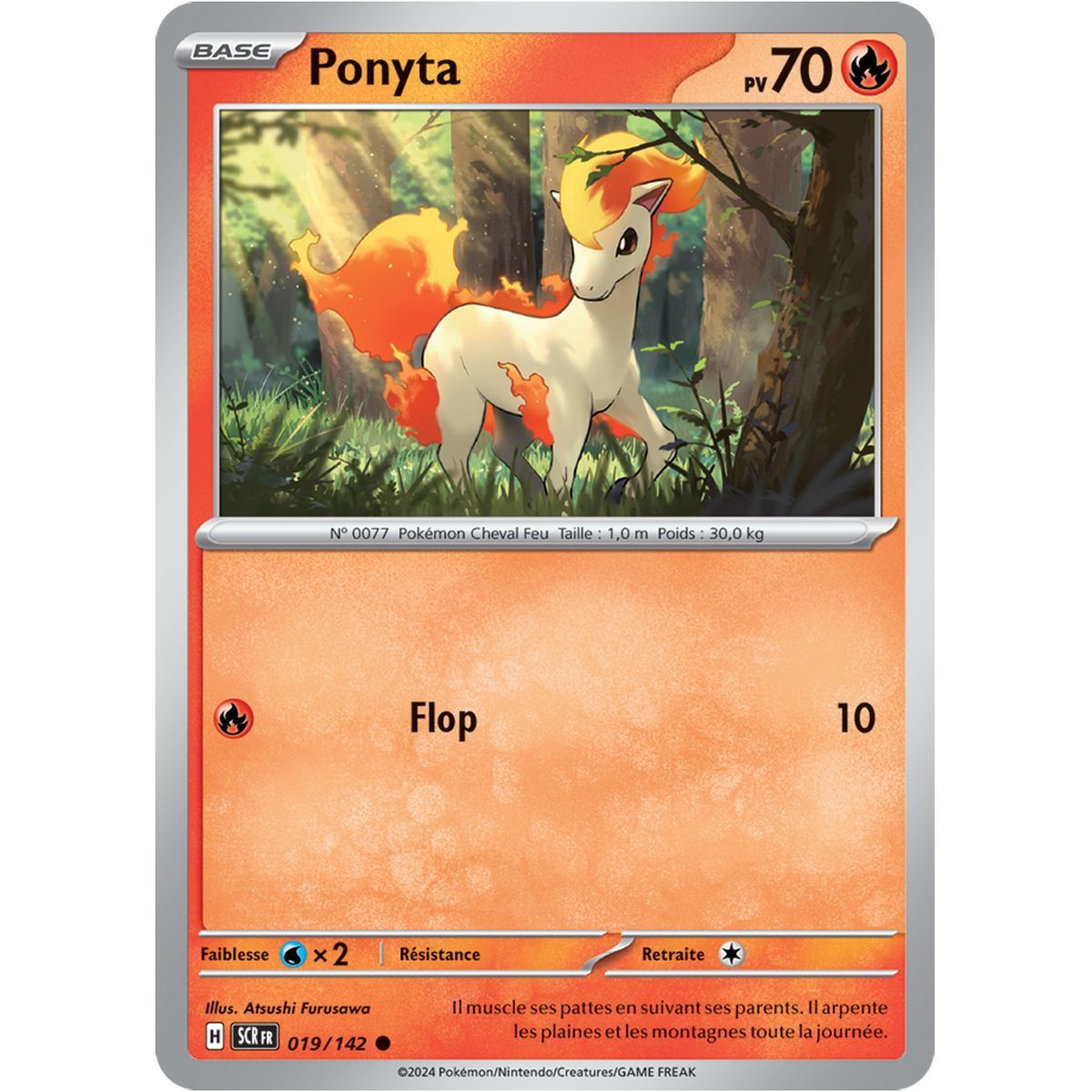 Item Ponyta - Common 19/142 - Scarlet and Violet Star Crown