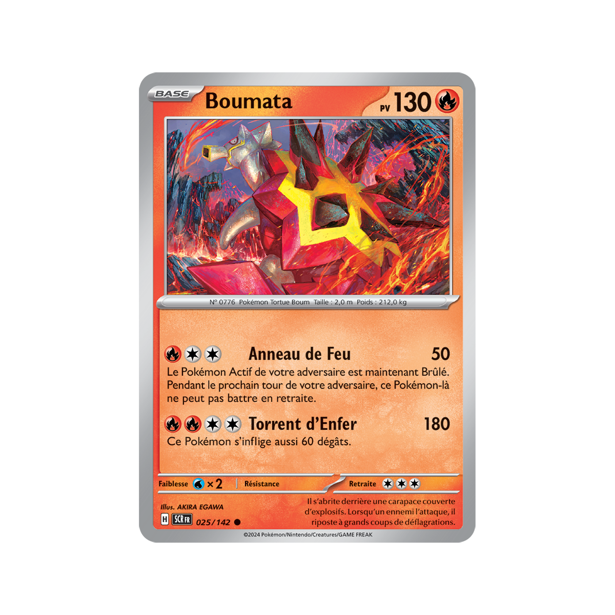 Boumata - Reverse 25/142 - Scarlet and Violet Star Crown