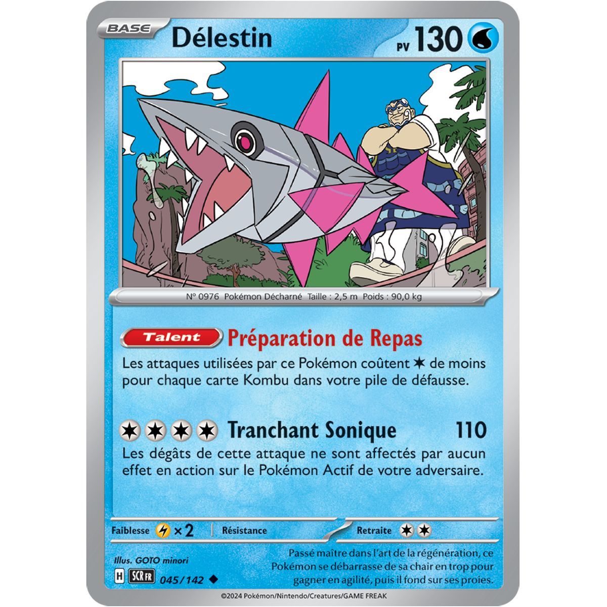 Délestin - Uncommon 45/142 - Scarlet and Violet Star Crown