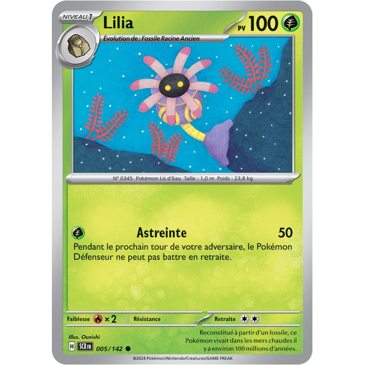 Lilia - Common 5/142 - Scarlet and Violet Star Crown