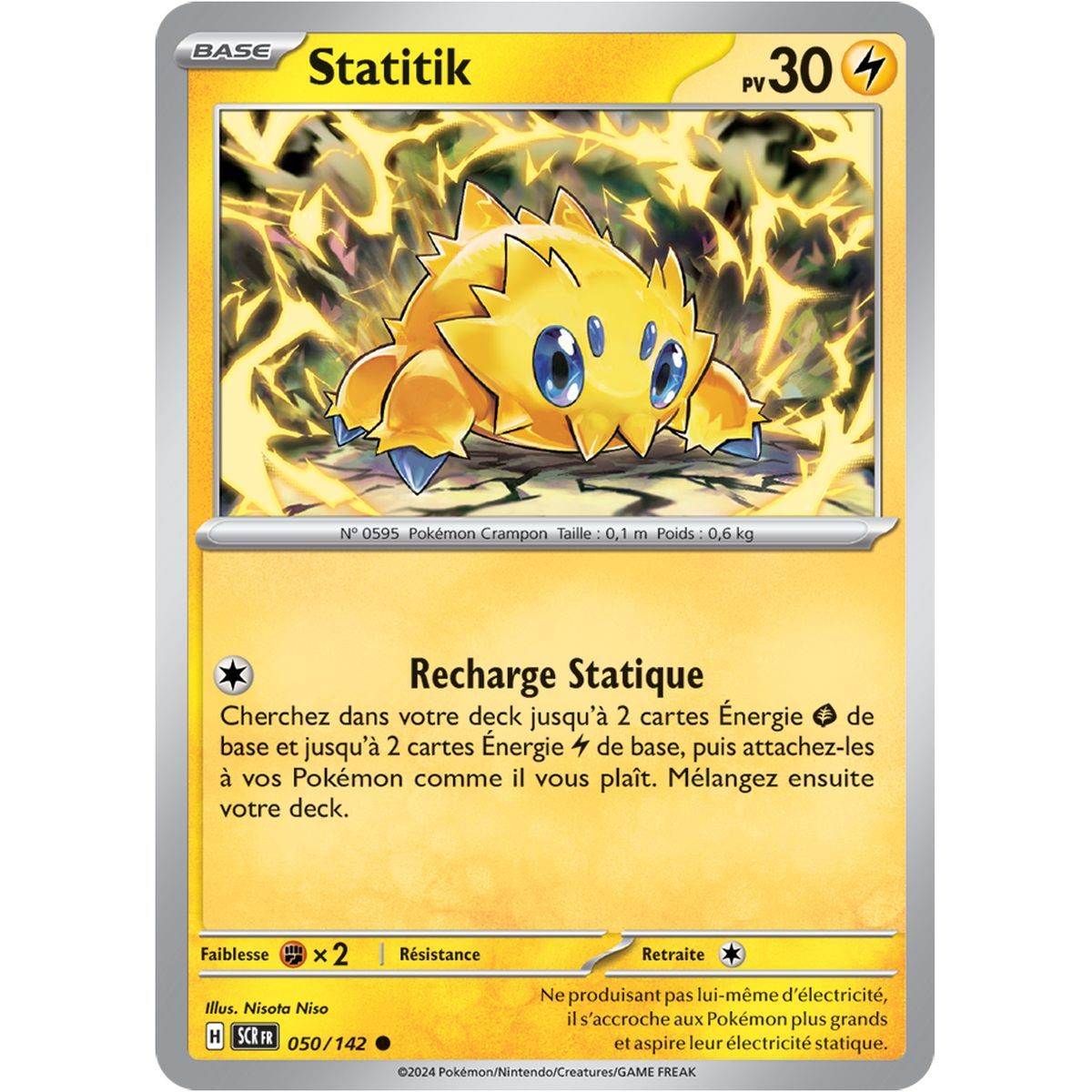 Statitik - Common 50/142 - Scarlet and Violet Star Crown