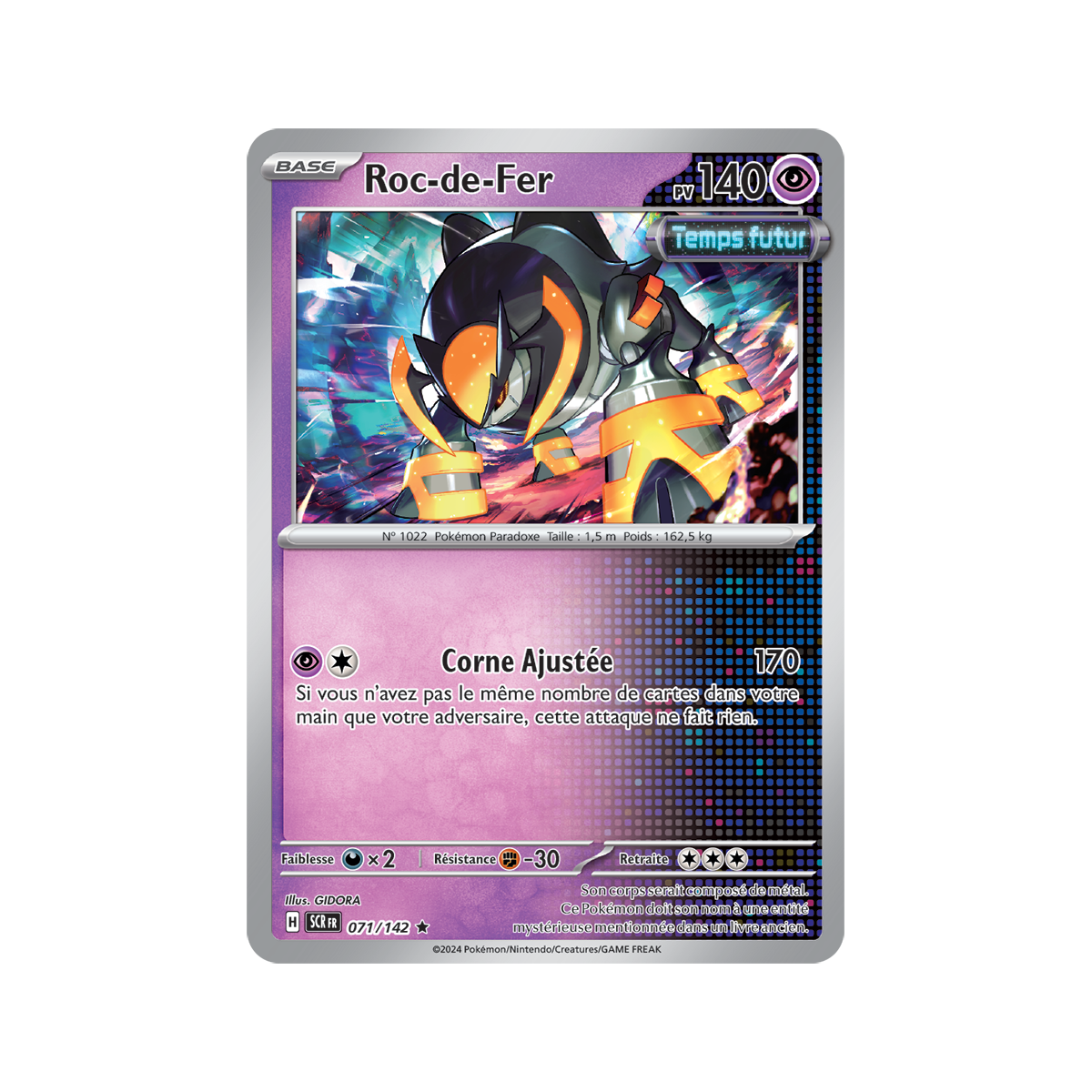 Iron Roc - Holo Rare 71/142 - Scarlet and Violet Star Crown