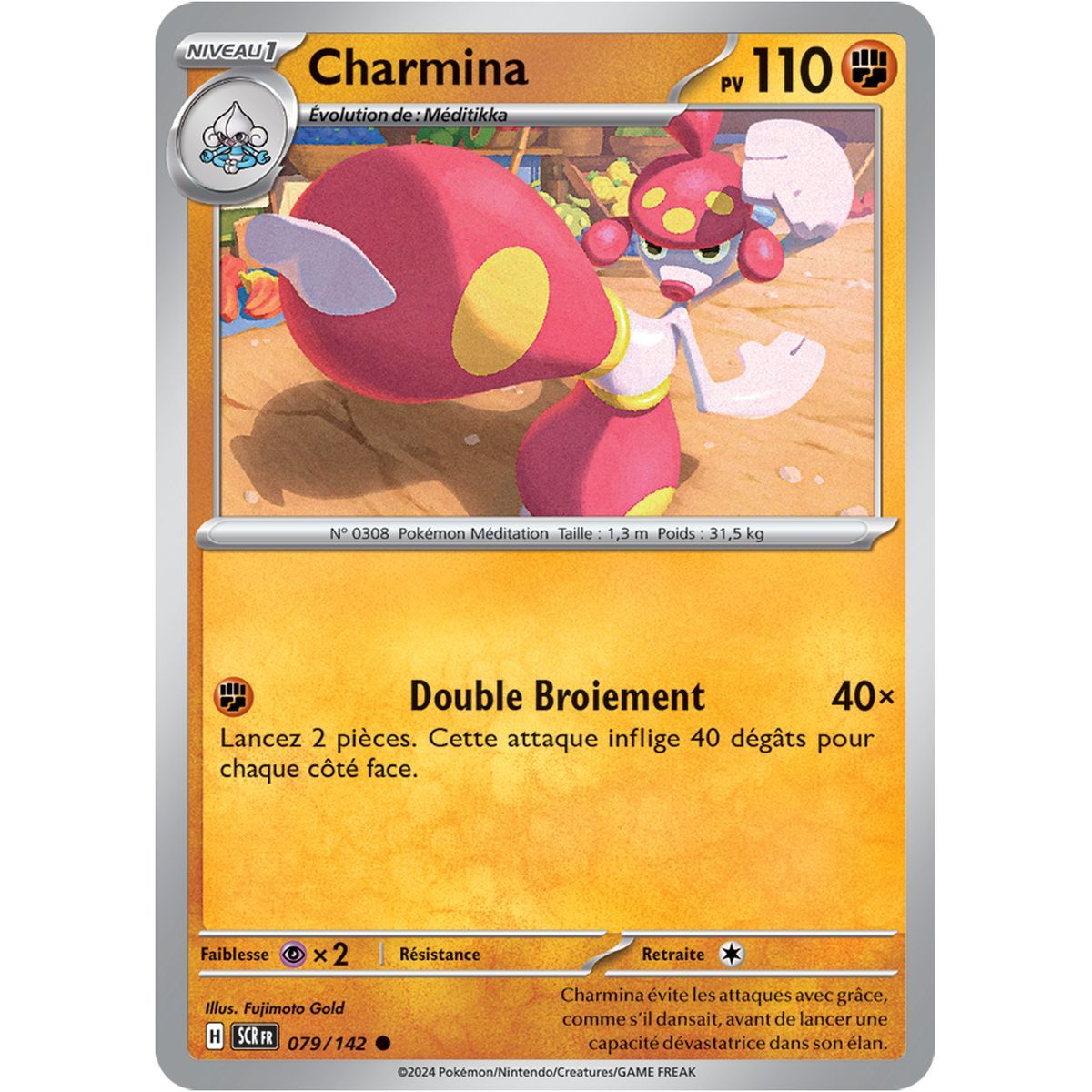 Charmina - Common 79/142 - Scarlet and Violet Star Crown