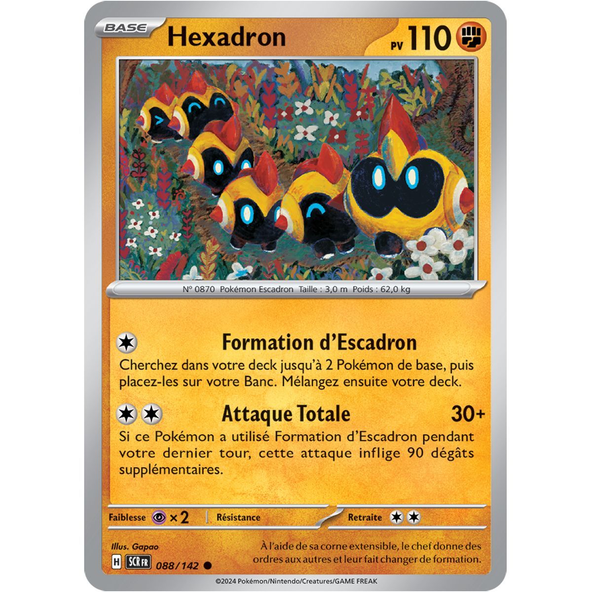 Hexadron - Common 88/142 - Scarlet and Violet Star Crown