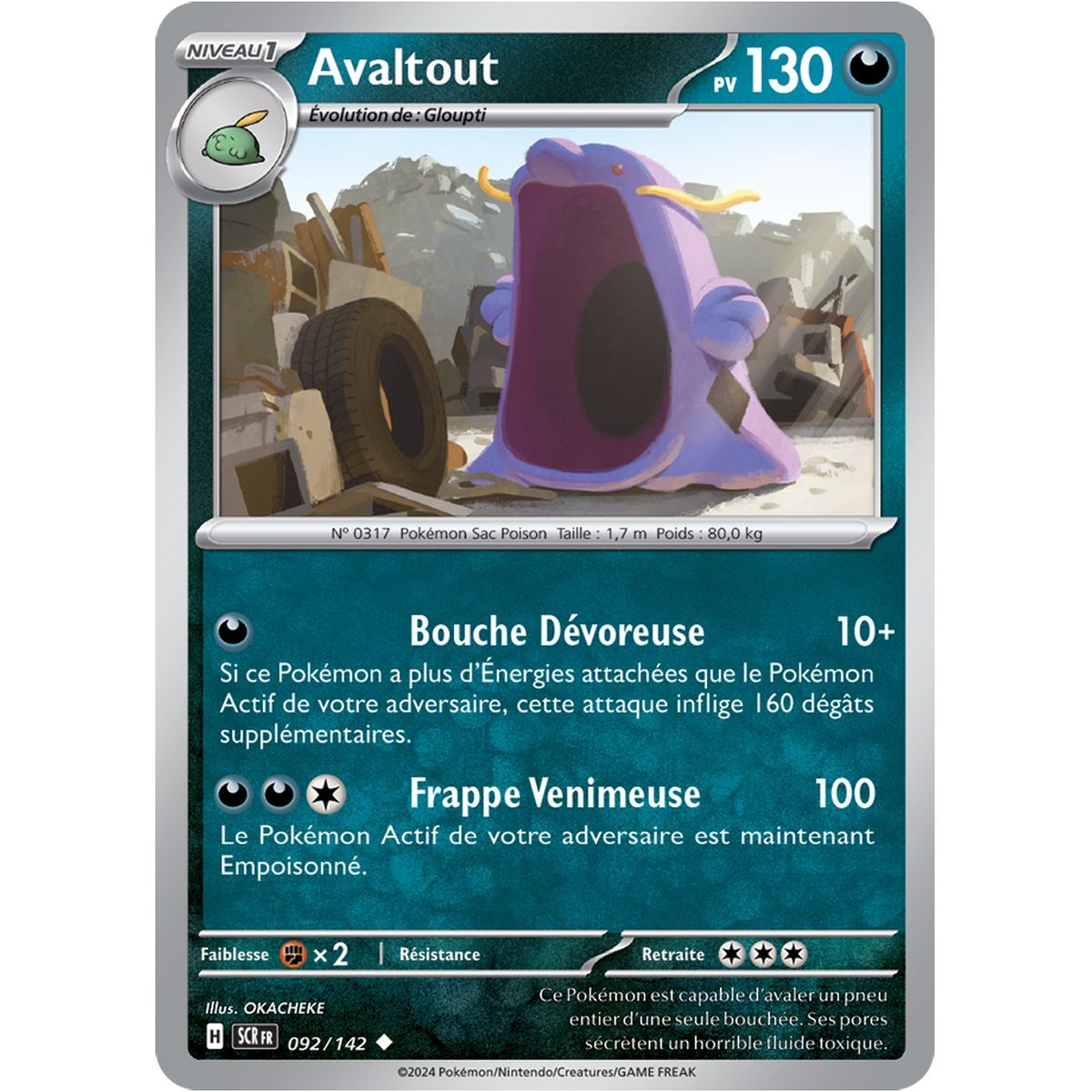 Avaltout - Uncommon 92/142 - Scarlet and Violet Star Crown