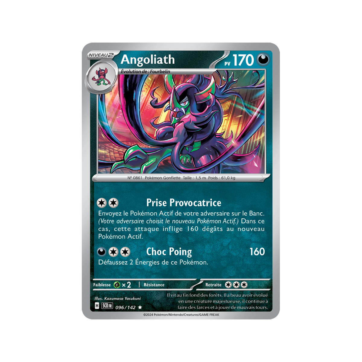 Angoliath - Holo Rare 96/142 - Scarlet and Violet Star Crown