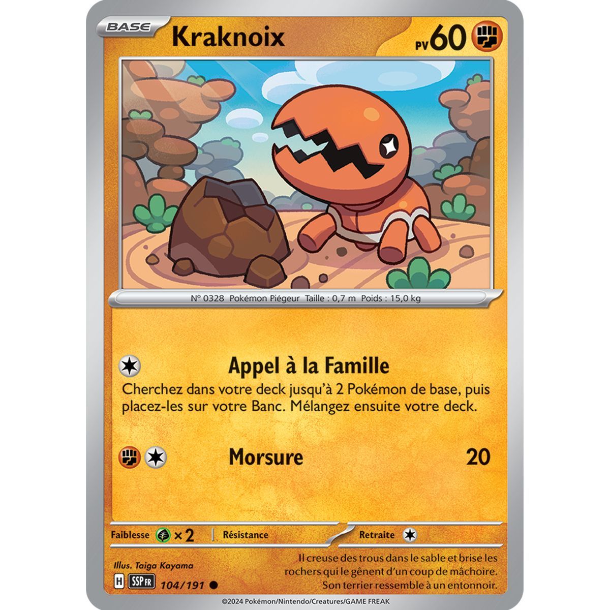 Item Kraknoix - Commune 104/191 - Scarlet and Purple Surging Spark