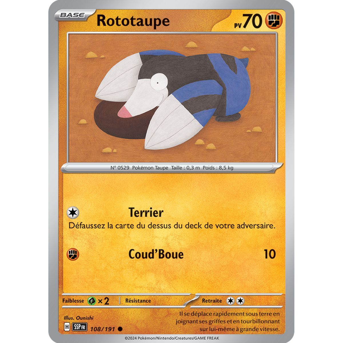 Item Rototaupe - Common 108/191 - Scarlet and Purple Surging Spark