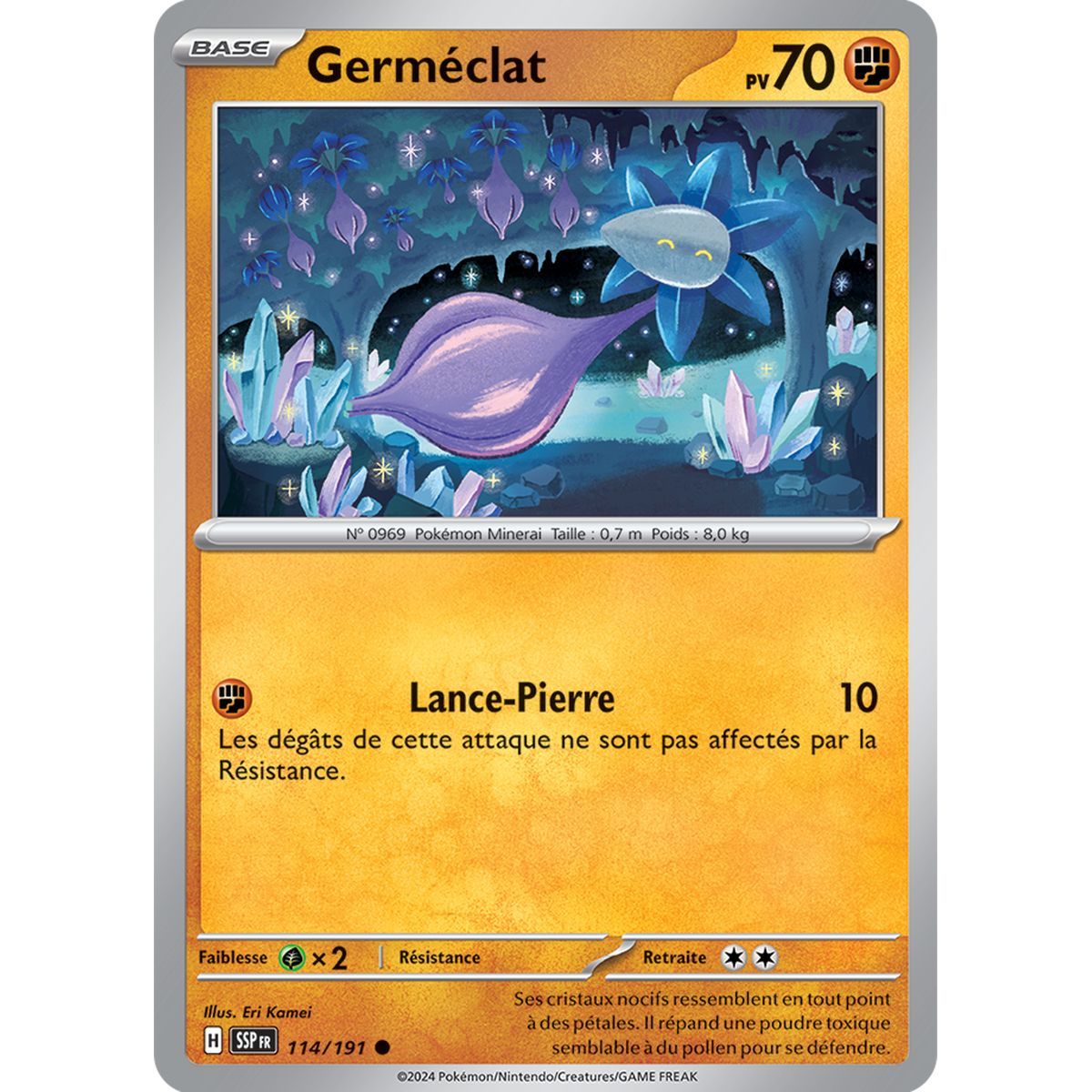 Item Germéclat - Common 114/191 - Scarlet and Purple Surging Spark