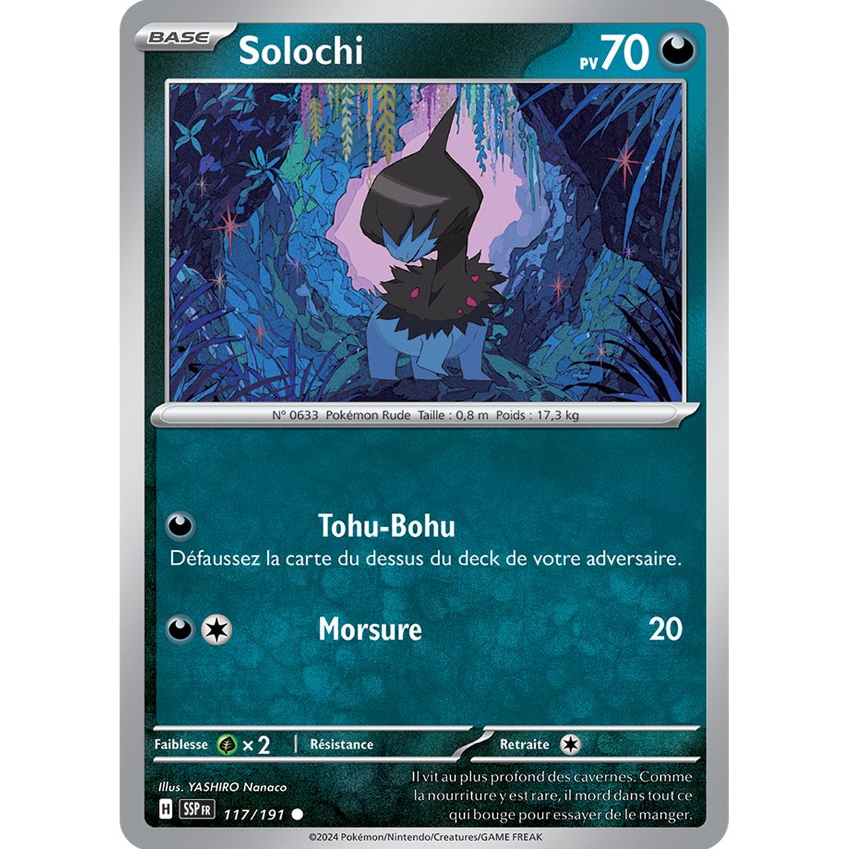 Item Solochi - Commune 117/191 - Scarlet and Purple Surging Spark