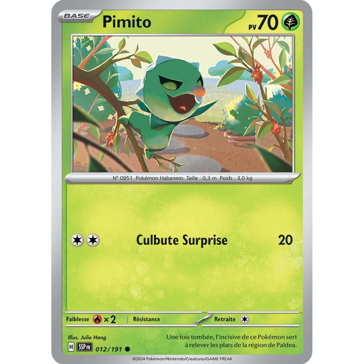 Pimito - Reverse 12/191 - Scarlet and Purple Surging Spark