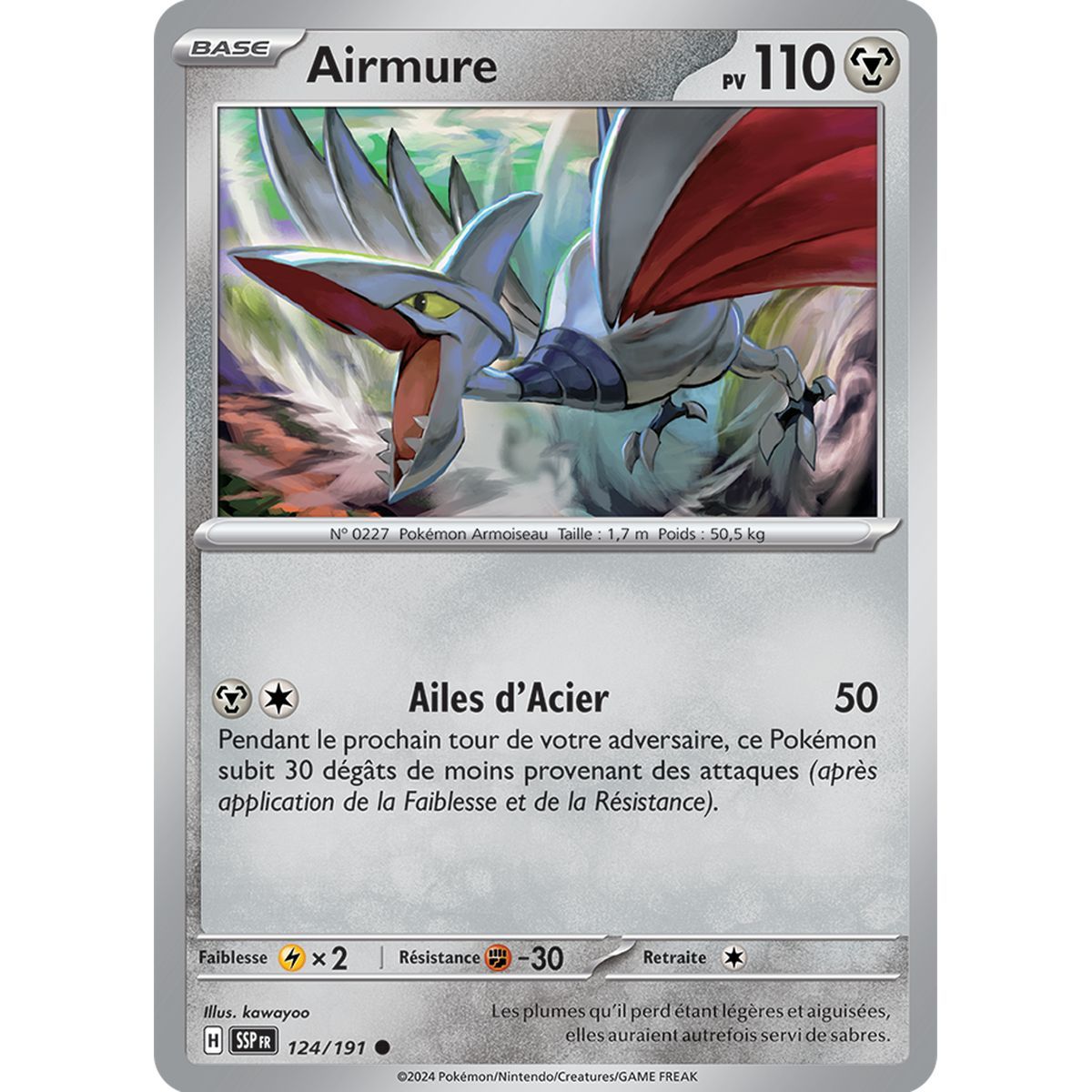 Item Airmure - Common 124/191 - Scarlet and Purple Surging Spark