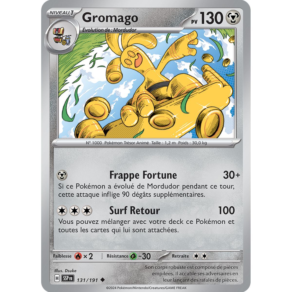 Gromago - Uncommon 131/191 - Scarlet and Purple Surging Spark