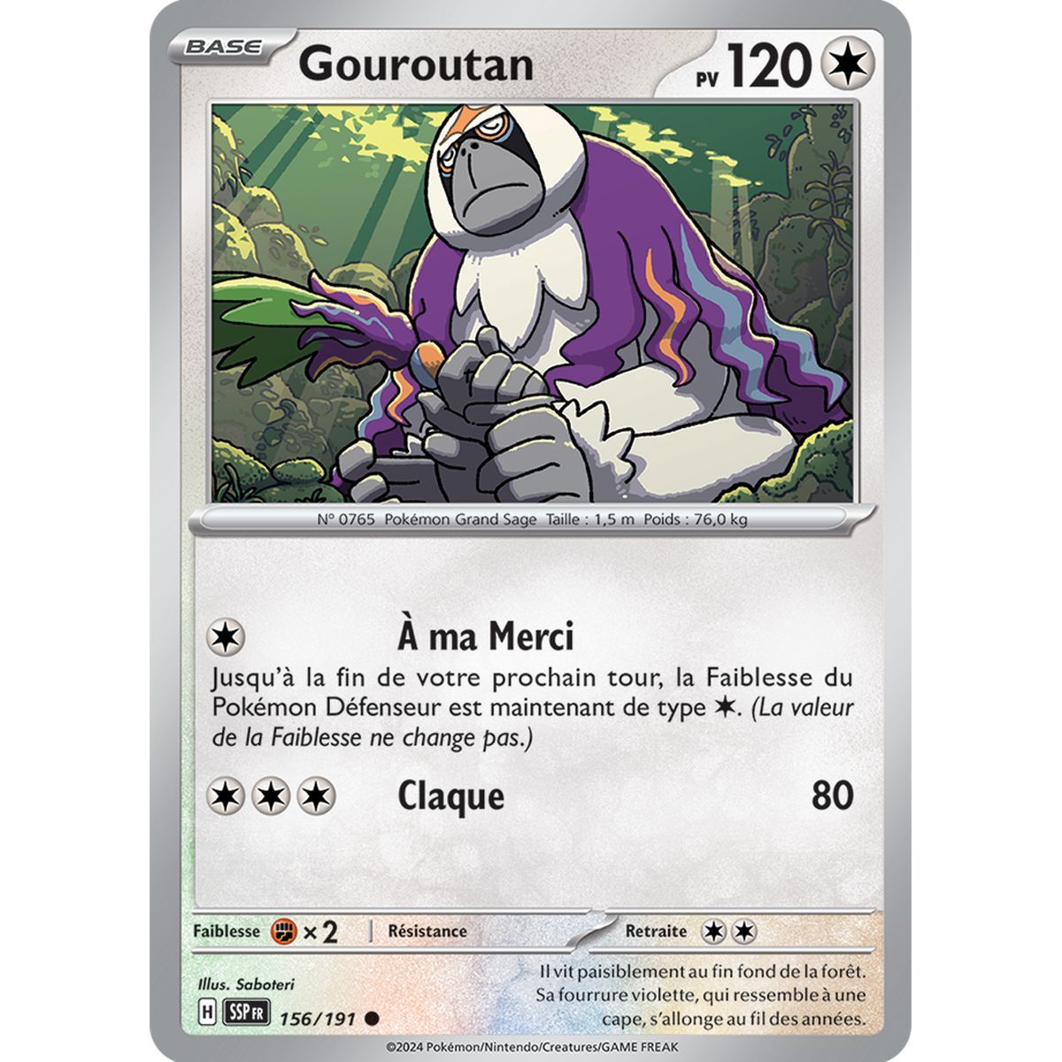 Item Gouroutan - Commune 156/191 - Scarlet and Purple Surging Spark