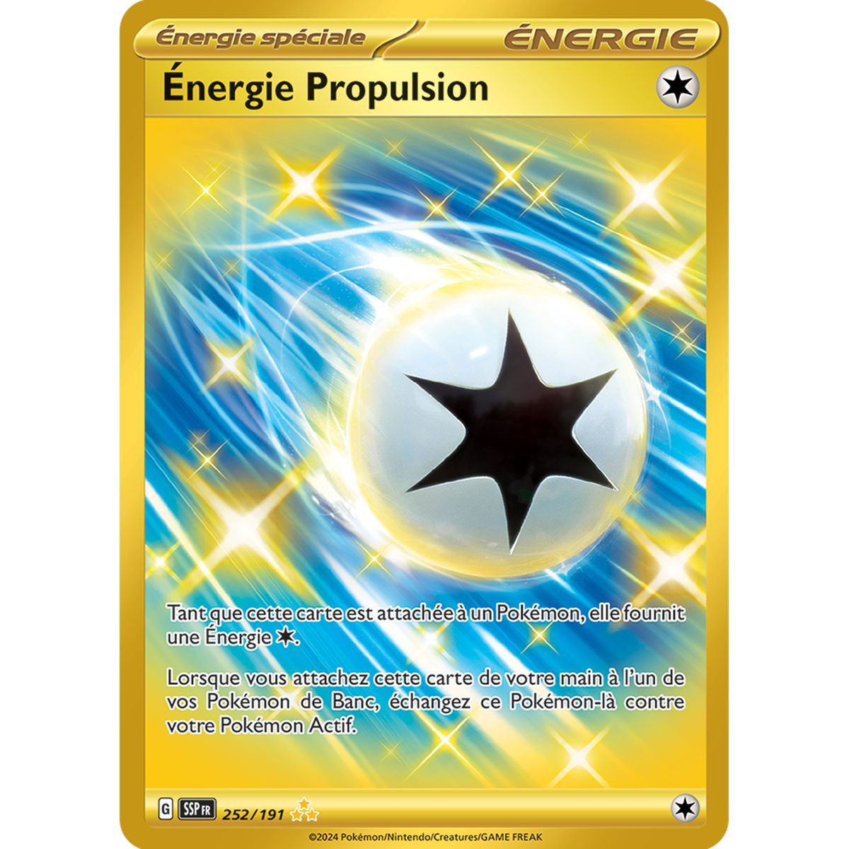 Propulsion Energy - Hyper Rare 252/191 - Scarlet and Purple Surging Spark