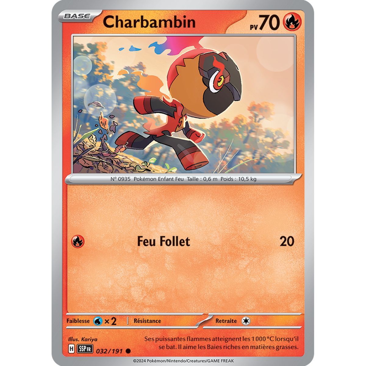 Charbambin - Commune 32/191 - Scarlet and Purple Surging Spark