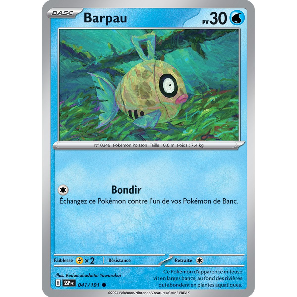 Barpau - Reverse 41/191 - Scarlet and Purple Surging Spark