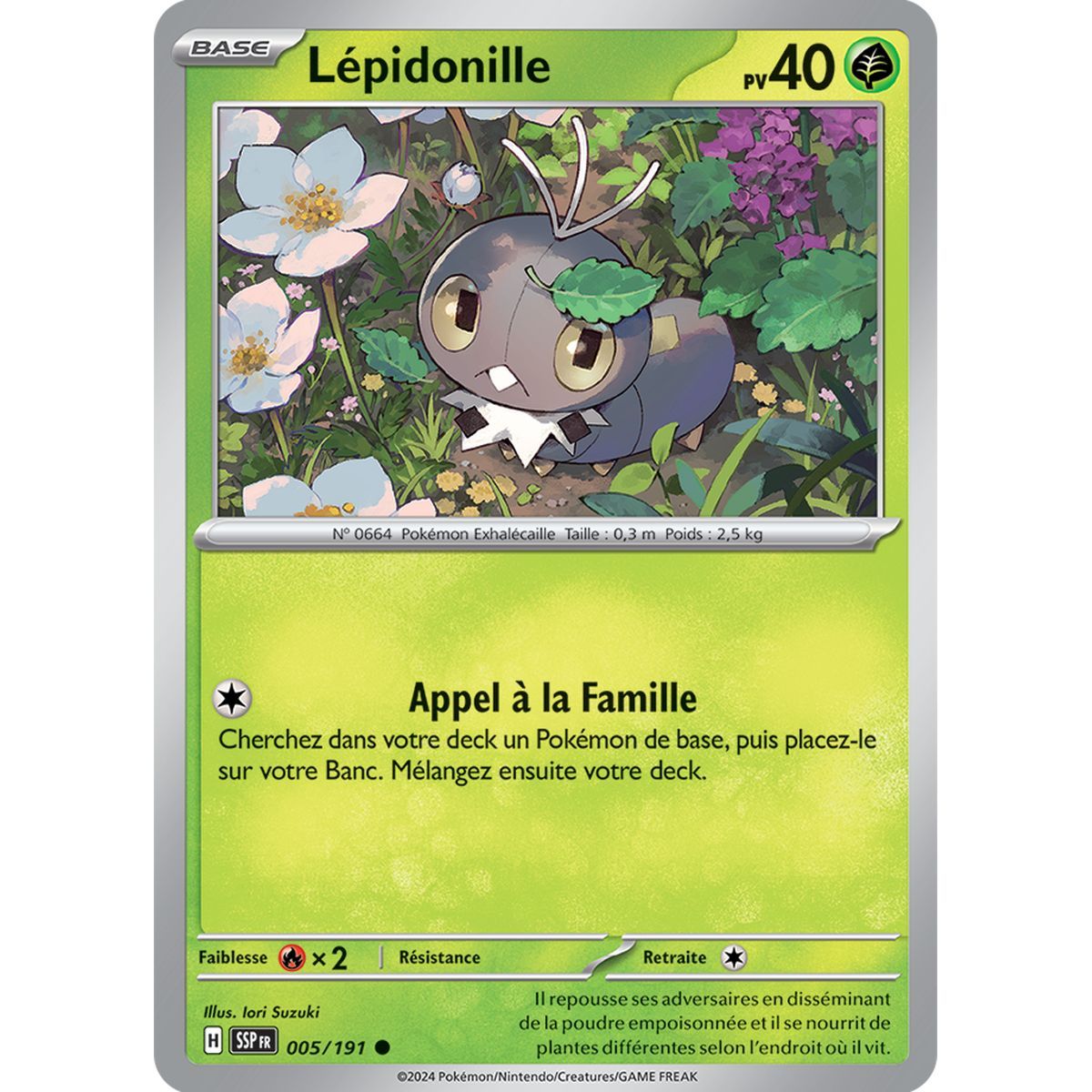 Lepidonilla - Reverse 5/191 - Scarlet and Purple Surging Spark