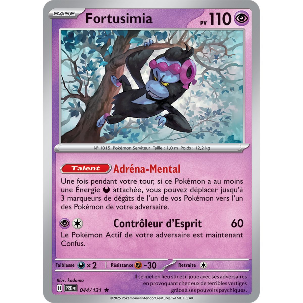 Fortusimia - Reverse 44/131 - Scarlet and Violet 8.5 Prismatic Evolutions