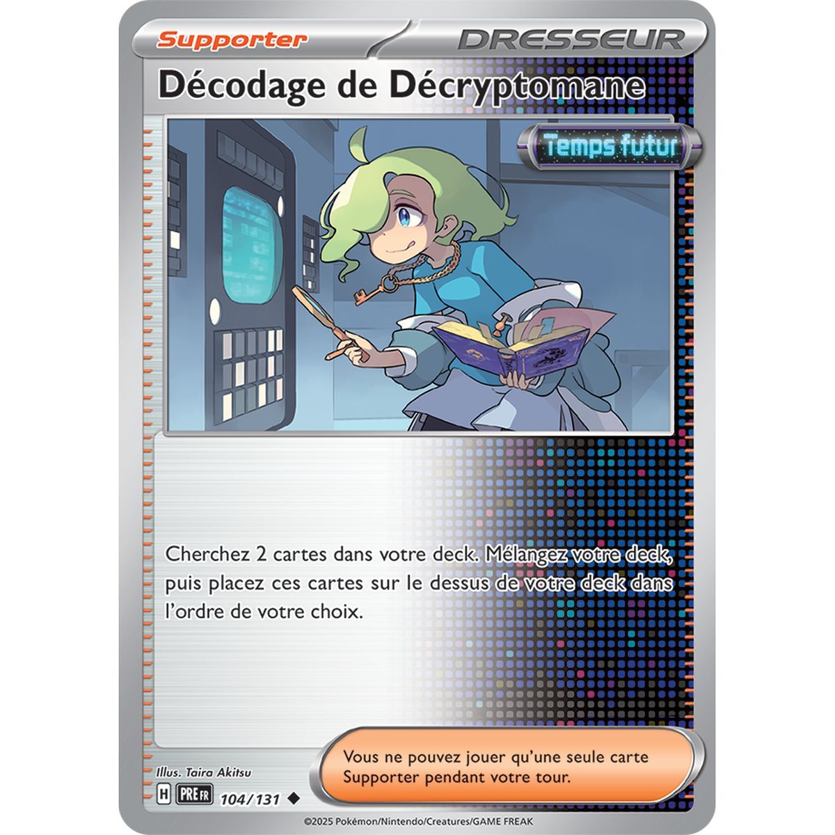 Decryptomane Decoding - Reverse 104/131 - Scarlet and Purple 8.5 Prismatic Evolutions
