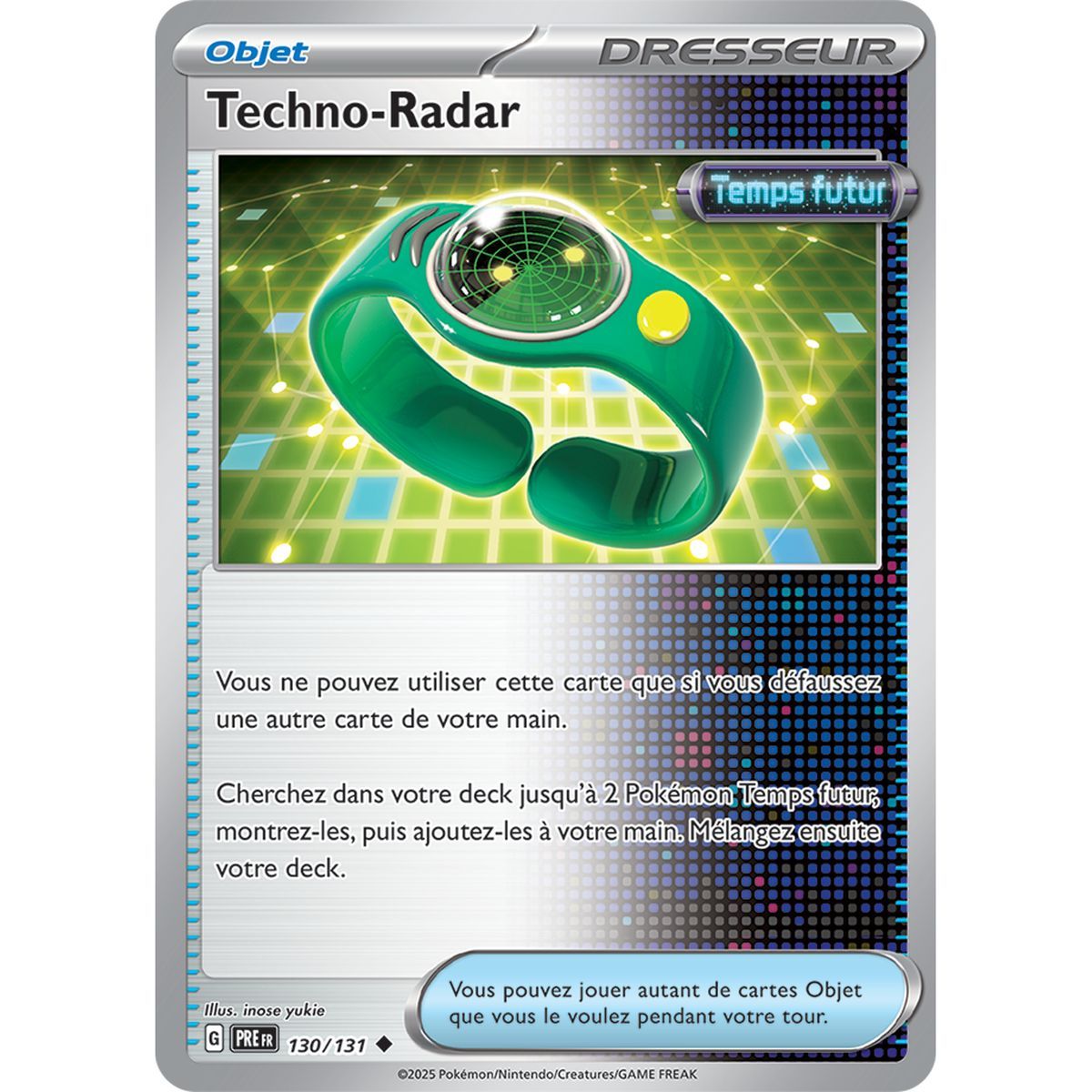 Techno-Radar - Reverse 130/131 - Scarlet and Purple 8.5 Prismatic Evolutions