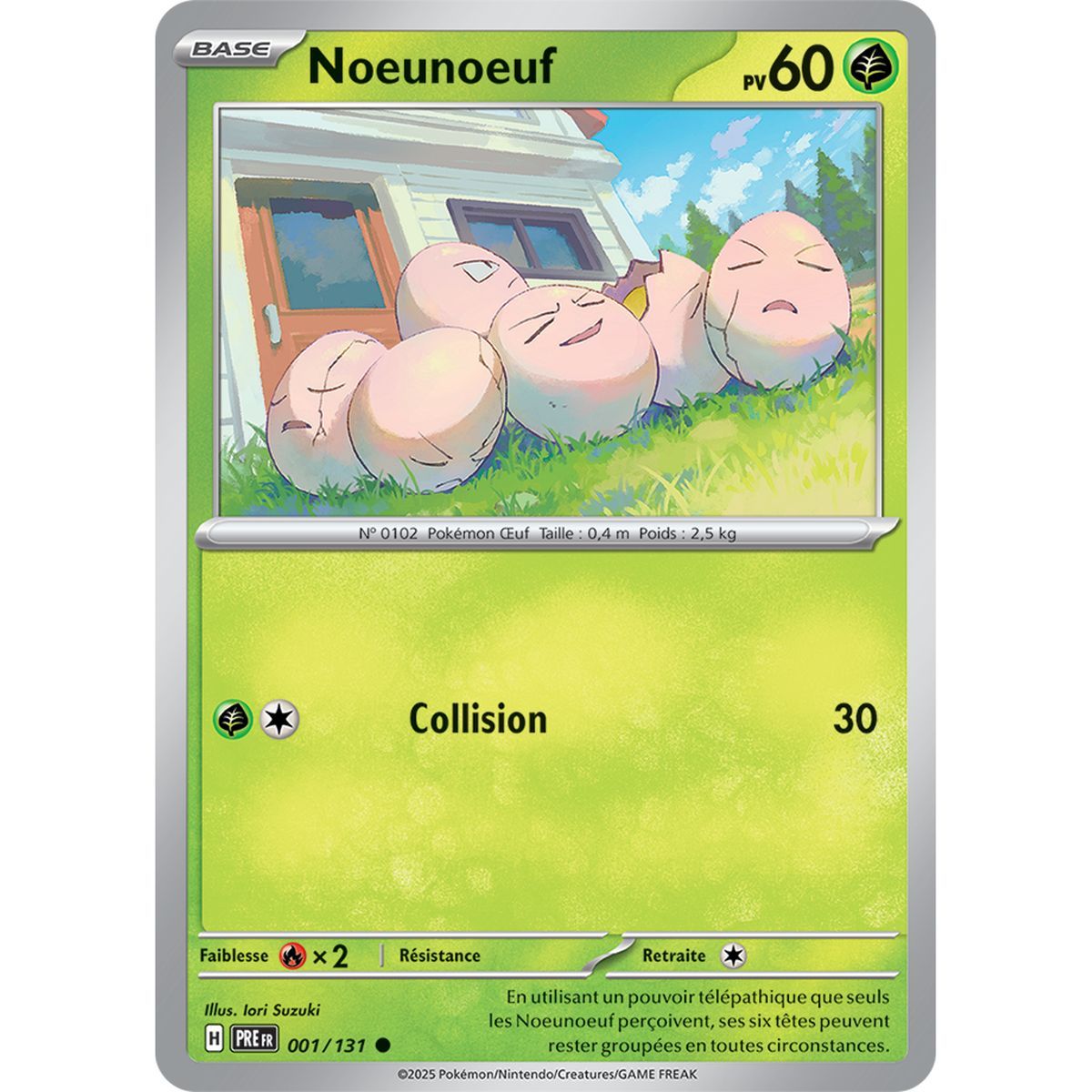 Noeunoeuf - Reverse 1/131 - Scarlet and Purple 8.5 Prismatic Evolutions