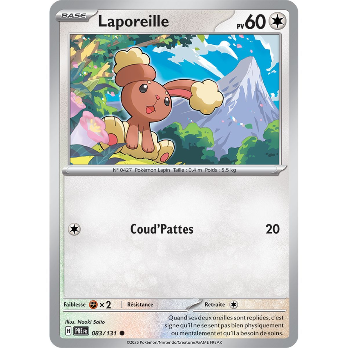Laporeille - Reverse 83/131 - Scarlet and Violet 8.5 Prismatic Evolutions