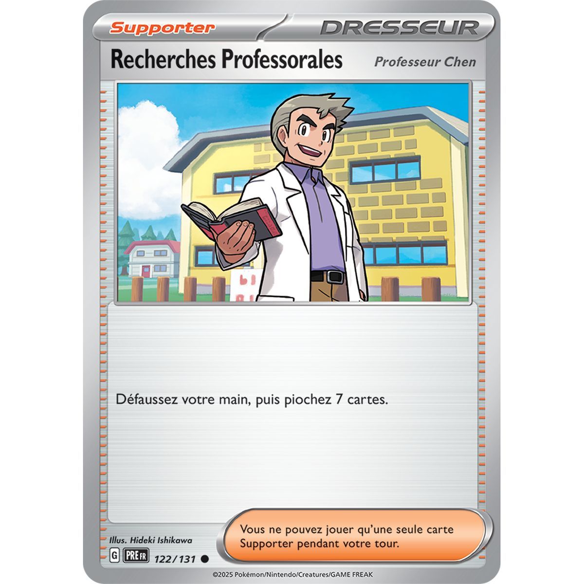Professorial Research - Reverse 122/131 - Scarlet and Violet 8.5 Prismatic Evolutions