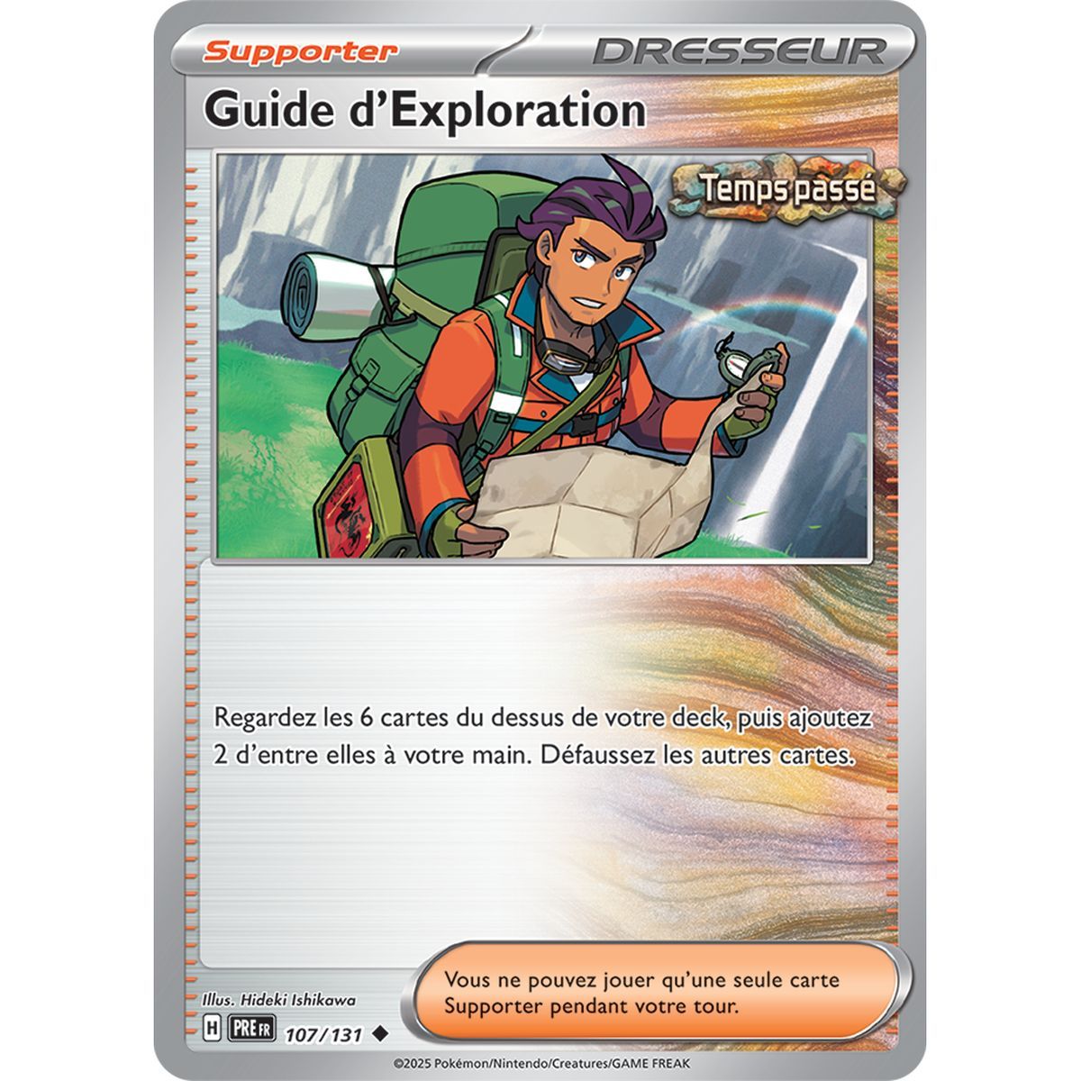 Exploration Guide - Uncommon 107/131 - Scarlet and Purple 8.5 Prismatic Evolutions