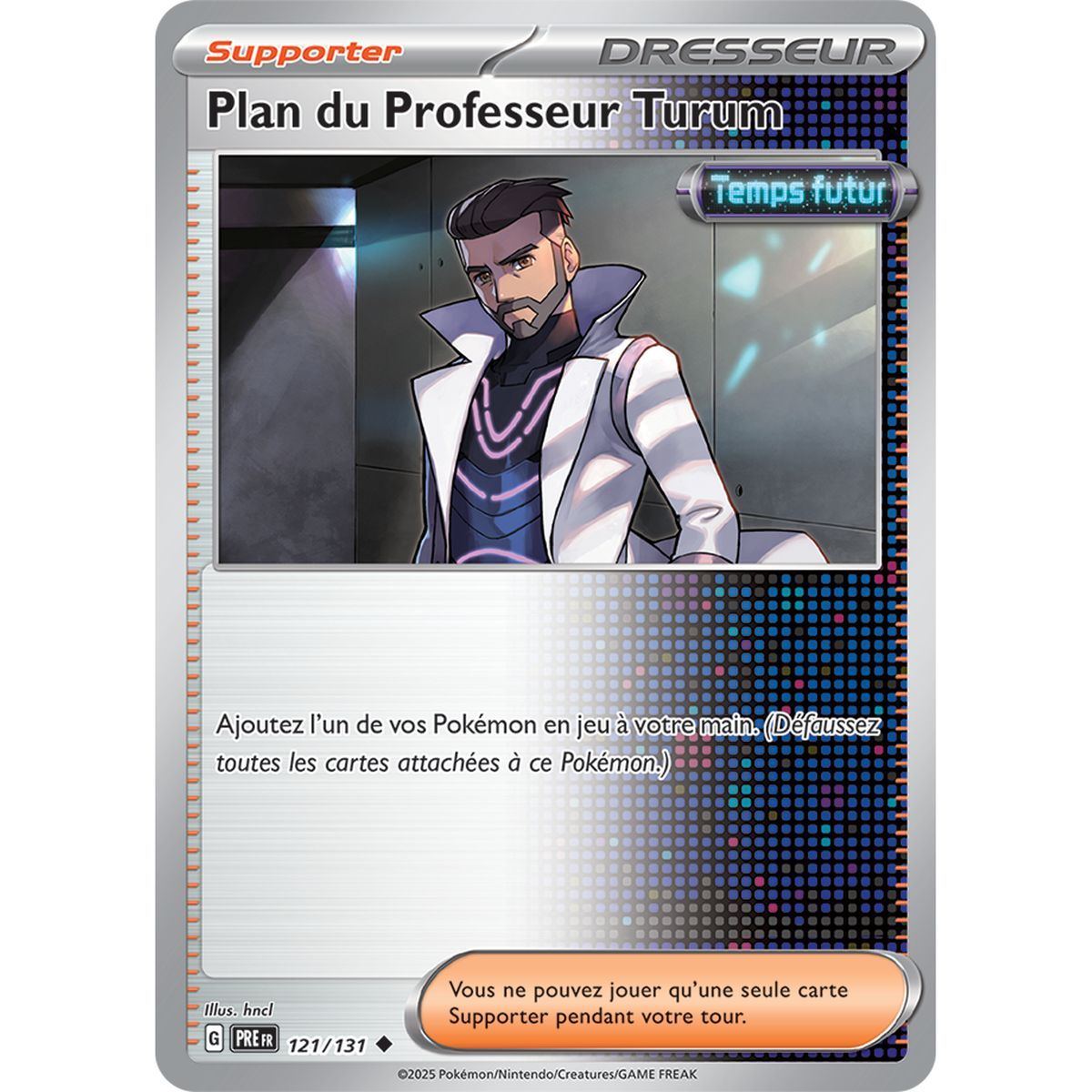 Professor Turum's Plan - Uncommon 121/131 - Scarlet and Purple 8.5 Prismatic Evolutions