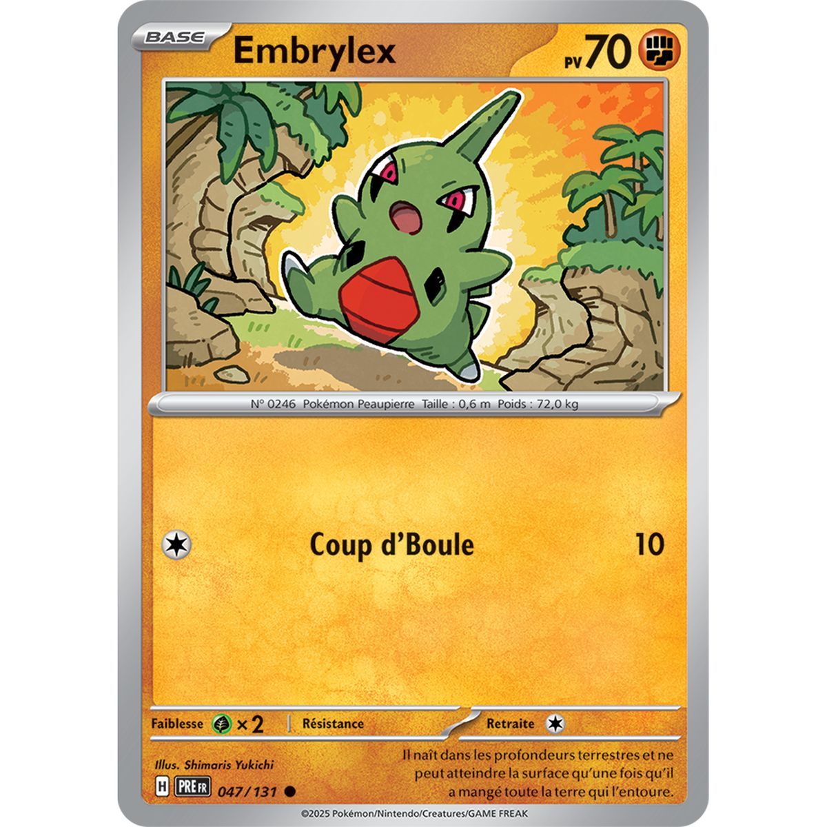 Embrylex - Common 47/131 - Scarlet and Purple 8.5 Prismatic Evolutions
