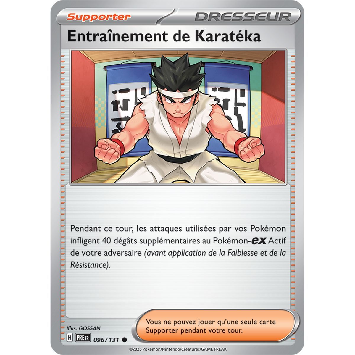 Karate Training - Common 96/131 - Scarlet and Purple 8.5 Prismatic Evolutions